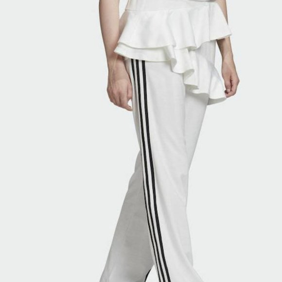 Adidas Originals Women's J KOO White Fashion Comfy Track Pants FT9891 - Picture 1 of 5